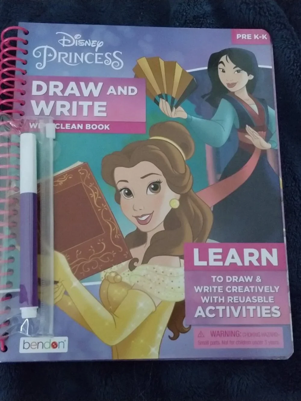 Disney Princess- Draw & Write book